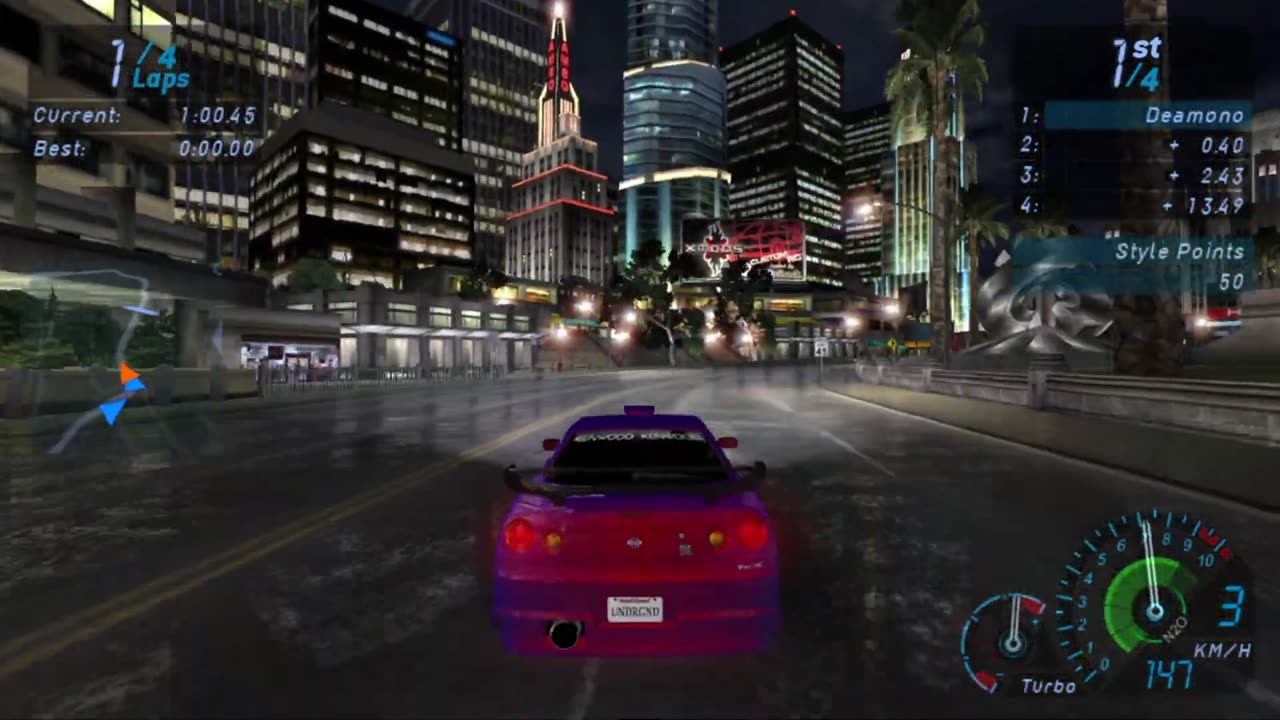 NFS Underground Ep.74 - Brett the Wall Scraper