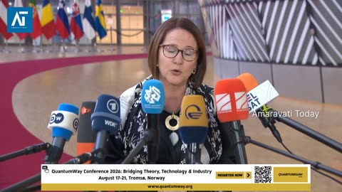 Yuriko Backes arrives at EU Foreign Affairs Council (Defence) in Brussels | Amaravati Today