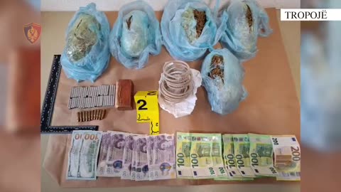 Transportoi me varkë drejt Tropojës 1.2 kg kanabis