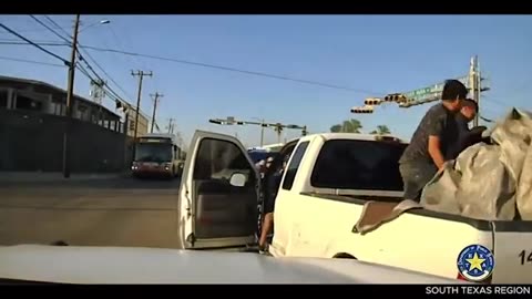 CAUGHT: Mexican Criminal Caught Smuggling Truck Full of Migrants