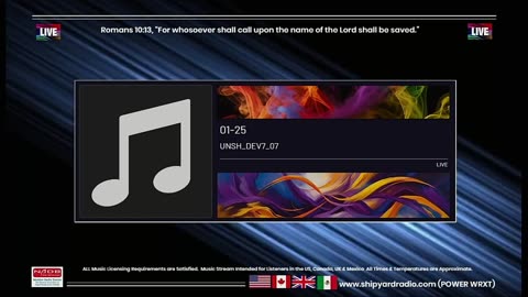 Contemporary Christian Music - Shipyard Radio LLC - POWER WRXT