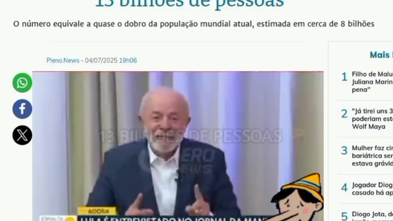 LULALADRÃO: LADRÃO E MENTIROSO 🤪