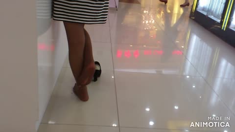 Nylon soles with huge run...