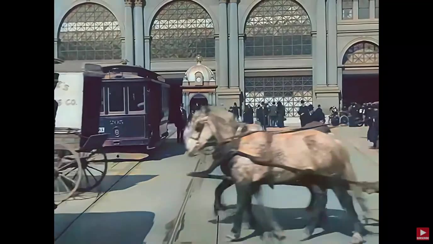 1906 San Francisco before the 1906 Quake. Date of Building at the End says 896.