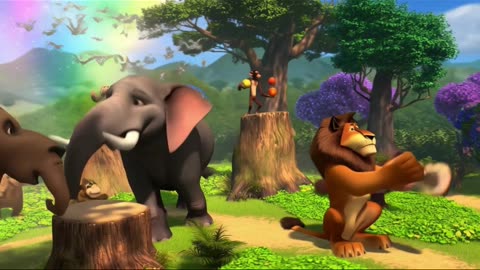 Sher Aaya Sher Aaya | Jungle Ka Raja | Hindi Moral Rhyme for Kids