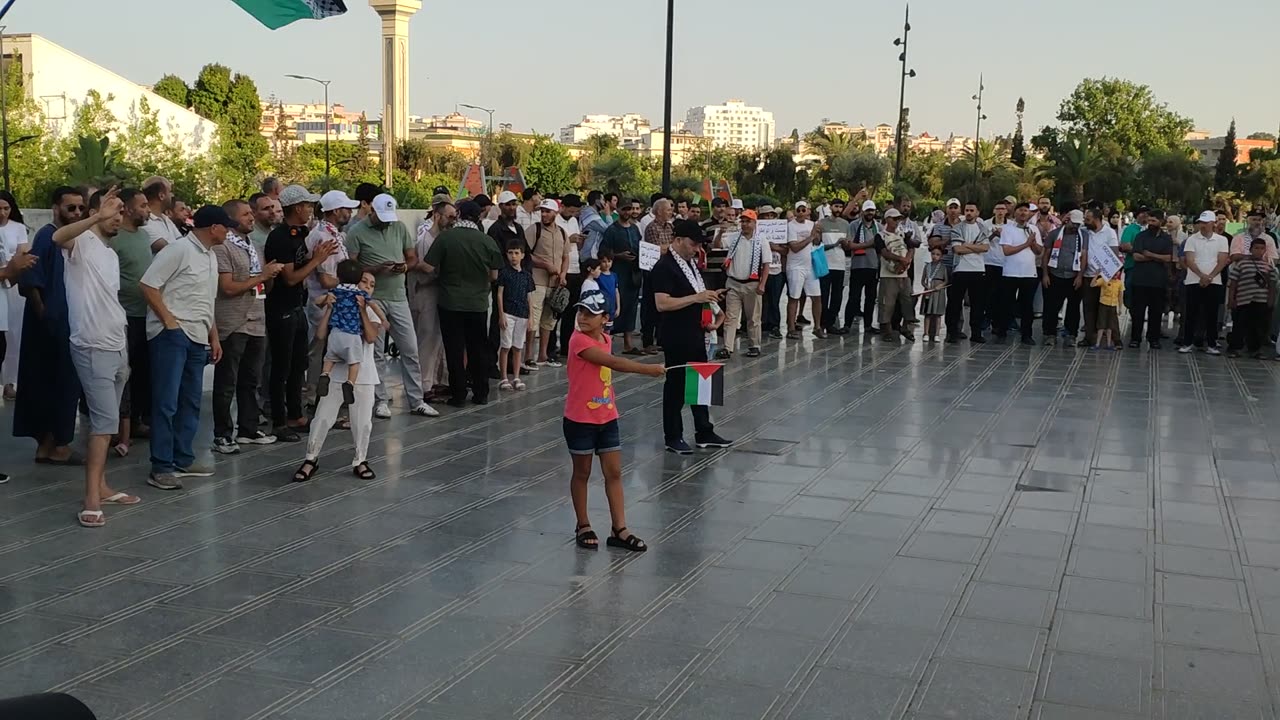 مسيرة شعبية في إطار اليوم الوطني الاحتجاجي طنجة 29 06 2025 نشهد الله العظيم