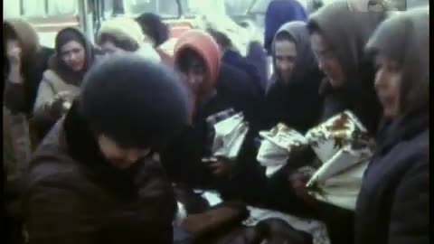 Харьковская обл. 1985 год. Золочевский район. Выездная торговля.