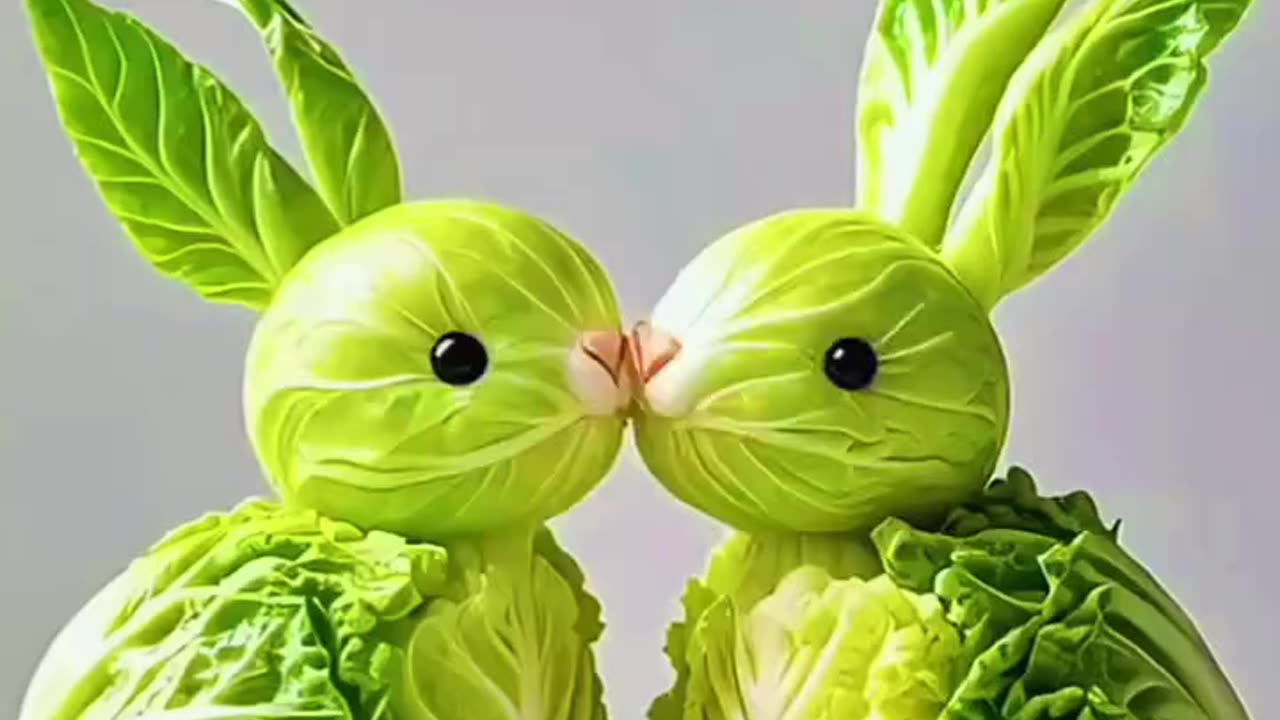 Best cutting of vegetables make a cow