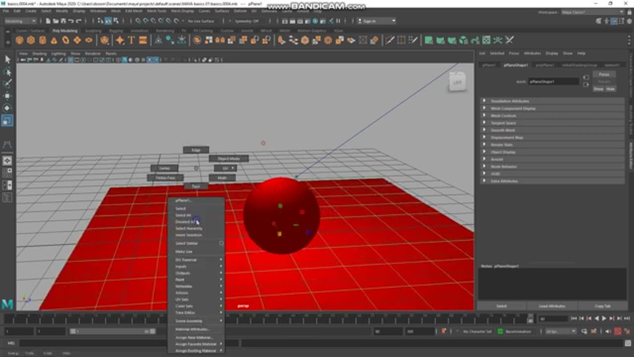 Maya Basic Tutorial For Beginners 01