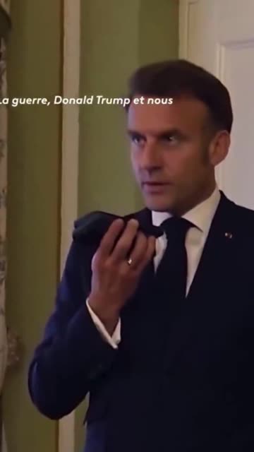 Macron secret recording with Trump