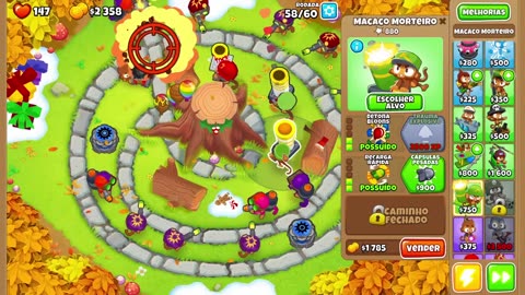 Bloons TD 6 Tree Hole Medium Round 58