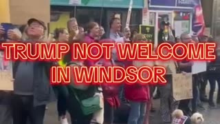 Trump is not welcomed in the UK by far left party