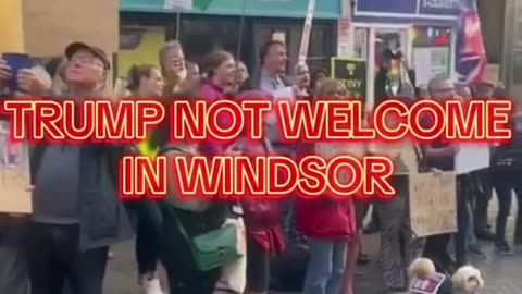 Trump is not welcomed in the UK by far left party 