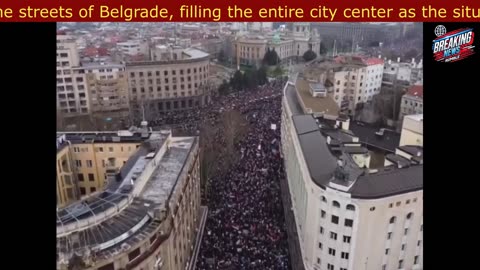 🔴 Mass Protests in Belgrade 🔴