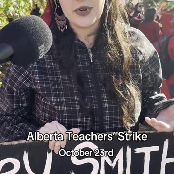 Juno News’ Alexa Posa caught up with some of the protesting teachers at the Alberta Legislature