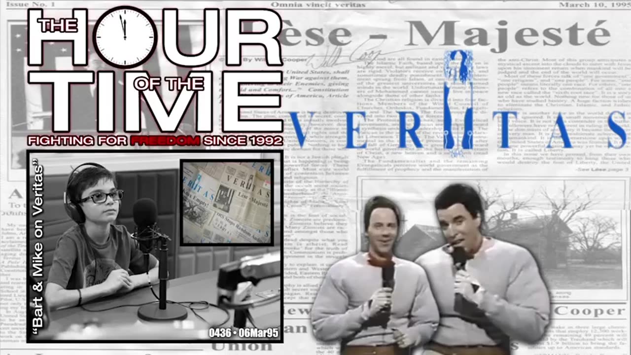 The HOUR of the TIME #0436 Bart & Mike on 'Veritas'