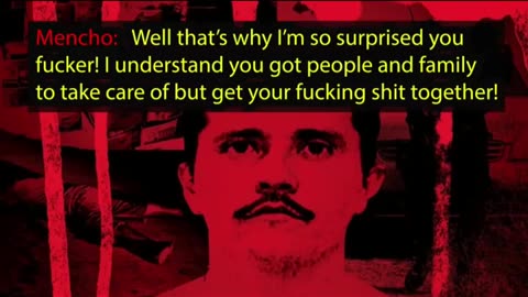CJNG Mexican cartel leader El Mencho tells a police official to have his officers stand down.