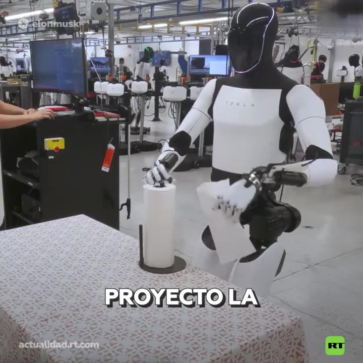 Tesla Optimus, el robot humanoide que aprende tareas del hogar