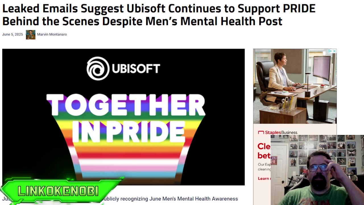 Ubisoft Still Supports Pride Month Despite Supporting Men's Mental Health Awareness