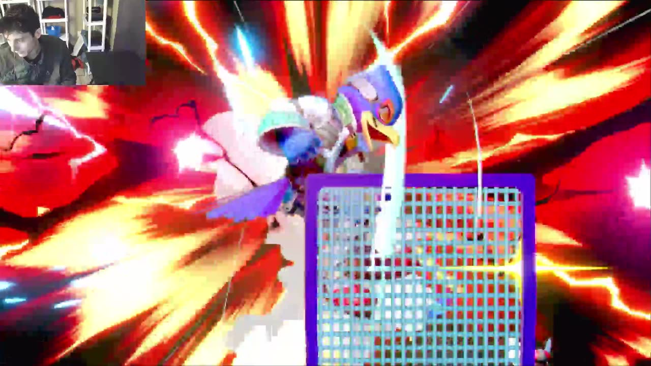 Falco And Mario VS Sonic The Hedgehog And Pikachu The Pokemon In A Super Smash Bros Ultimate Match