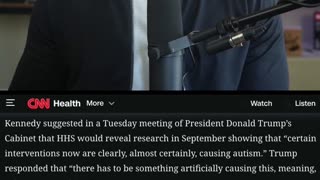 Trump and Kennedy Prepare EXPLOSIVE Vaccine Autism Reveal