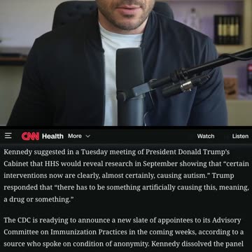Trump and Kennedy Prepare EXPLOSIVE Vaccine Autism Reveal