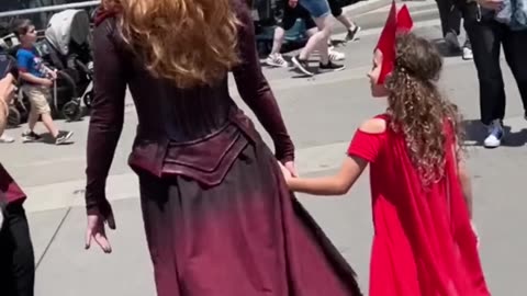 A Glitch In The Matrix Caught On Camera At Disneyland #shorts