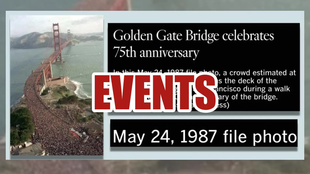 Fact Check: Photo Does NOT Show Golden Gate Bridge Crowd During 'No Kings' Protest -- Old Photo