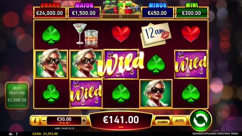 Diamond Explosion Christmas TANGO Amazing Wins