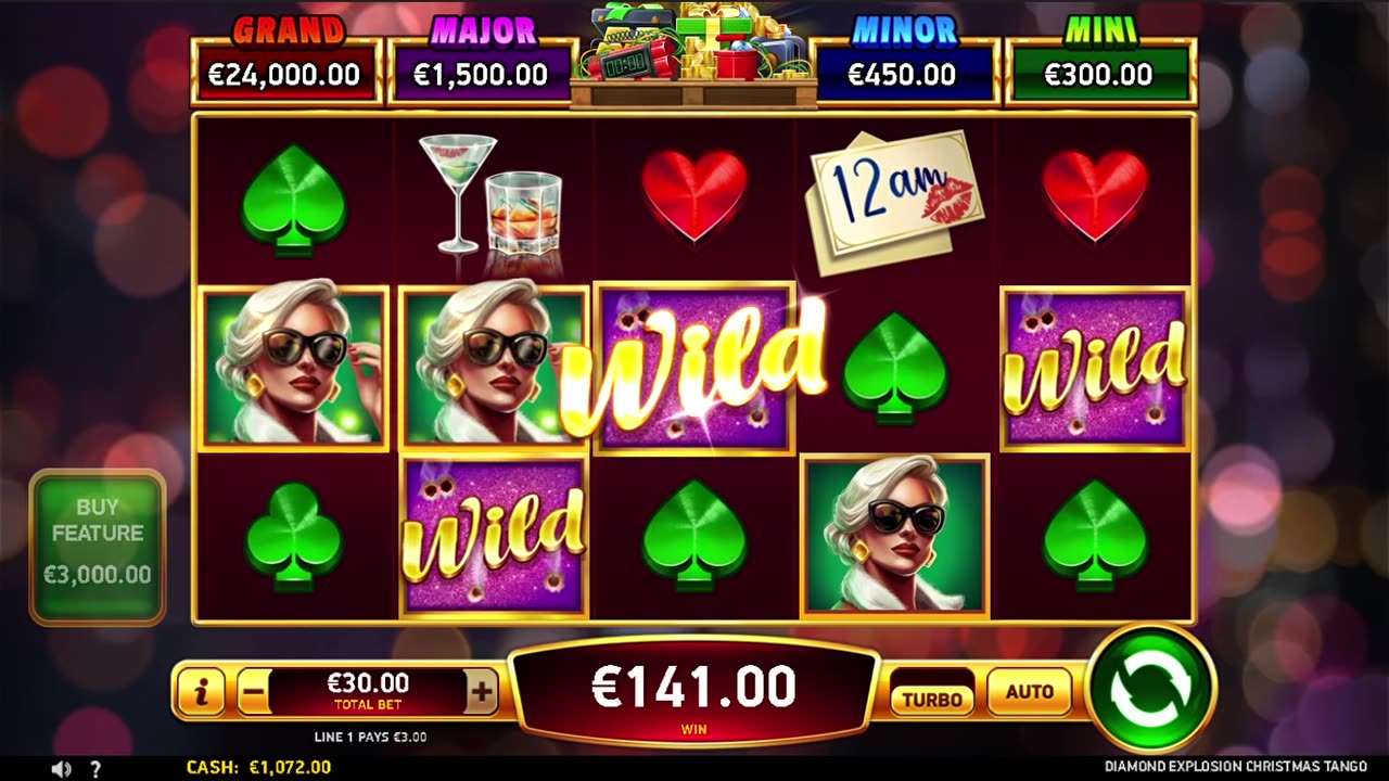 Diamond Explosion Christmas TANGO Amazing Wins