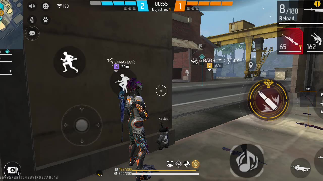 Free fire 🔥 max game playing 😀