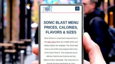 Ultimate Sonic Blast Menu – Treats, Sizes & Sweet Deals
