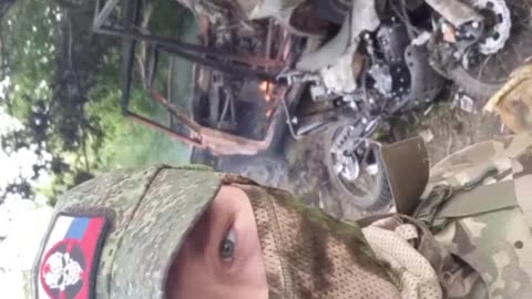 Russian Soldier Films Aftermath of Drone Strike Near Pokrovsk