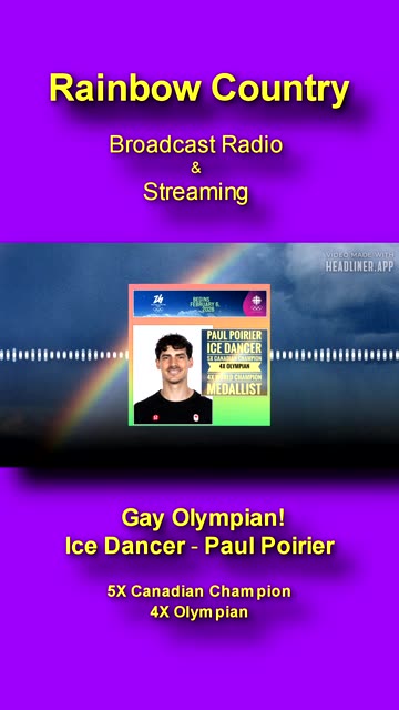 Rainbow Country - Gay Olympian - Paul Poirier