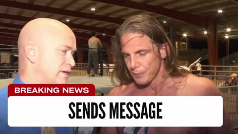 Matt Riddle Sends Message To Goldberg