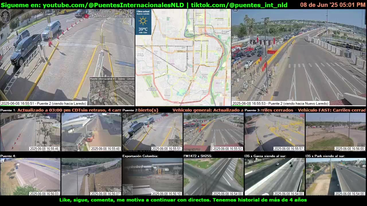 Puentes Internacionales NLD (Youtube / TikTok)
