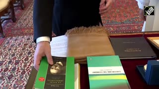 Argentinian President Javier Milei met Pope Leo