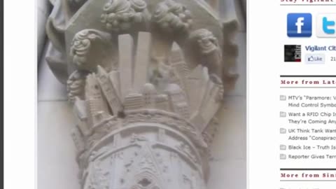 Tsunami Predicted on St. John Cathedral Pillars
