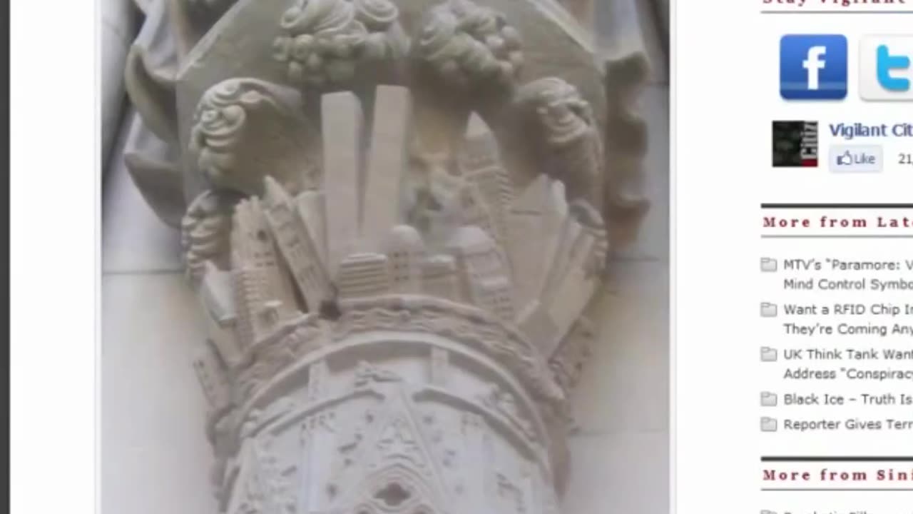 Tsunami Predicted on St. John Cathedral Pillars