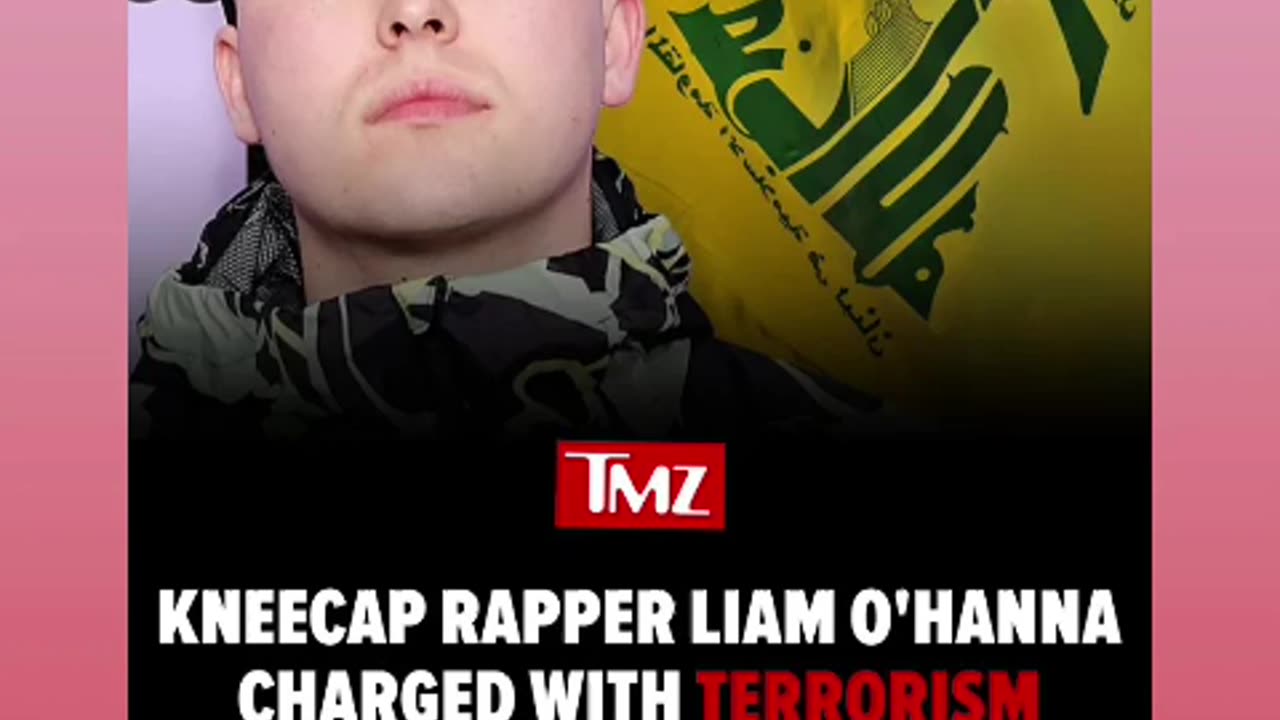 Kneecap rapper liam o hanna is charged over terrorism 05/26/25