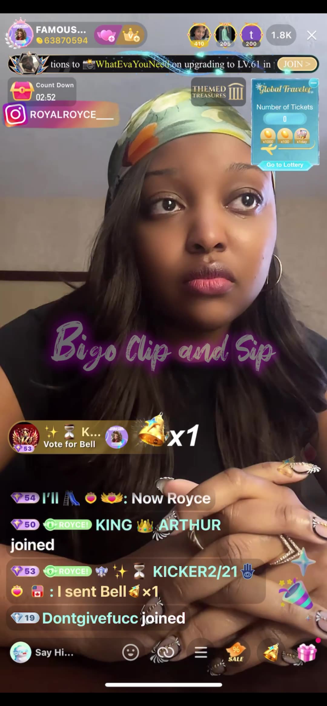 Royce gets emotional talking about childhood incident w/TeeTee 9/6/25 #bigoclipandsip