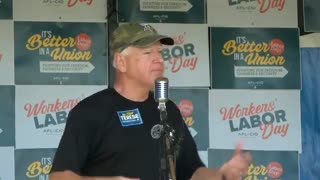 Tim Walz Appears To Tell Supporters To Have Hope Trump Will Die Soon