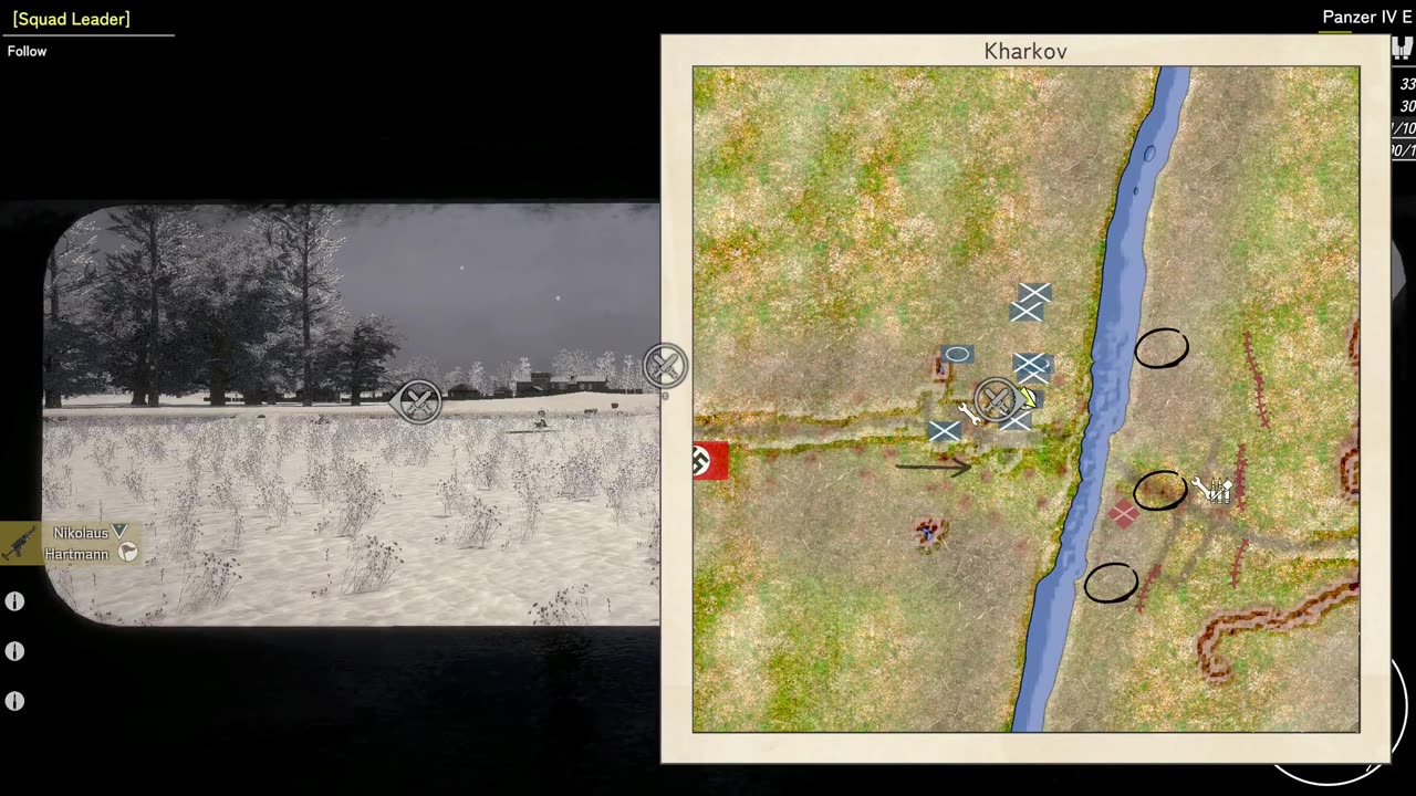 Easy Red 2 1943 Eastern front - Kharkov Backhand Blow M1 (Germans)