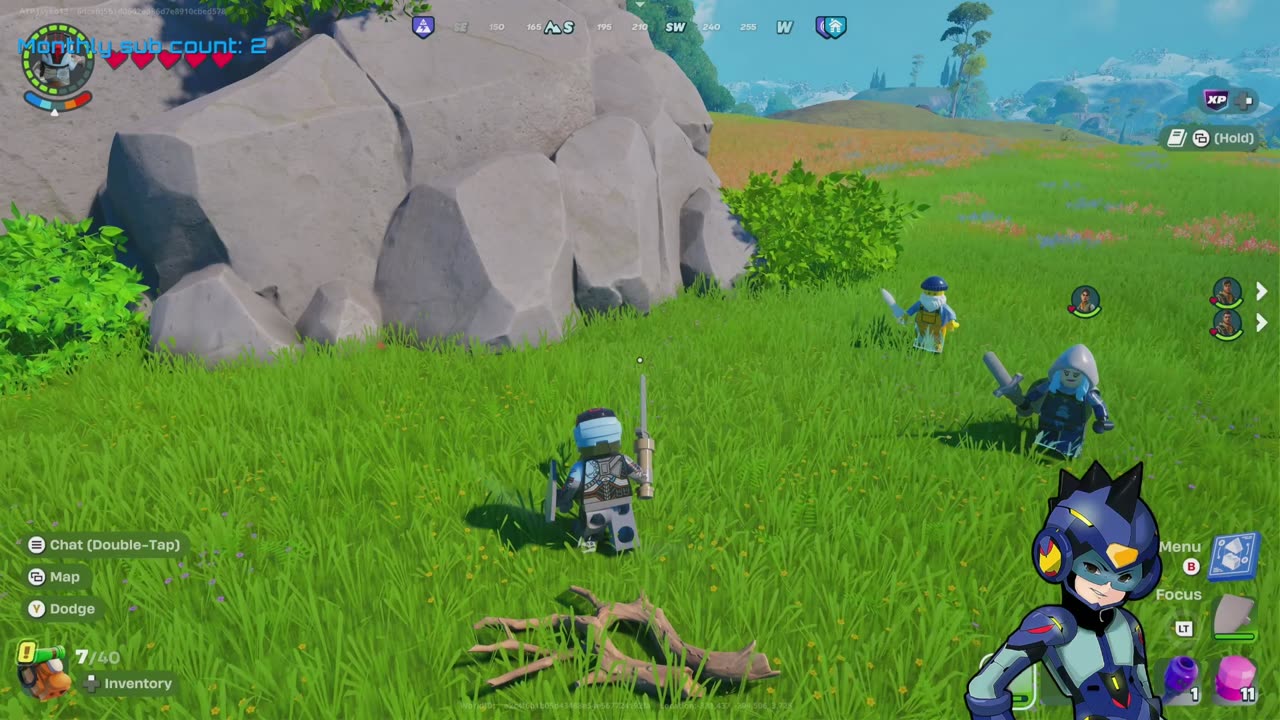 Playing Lego Fortnite W/ Friends!