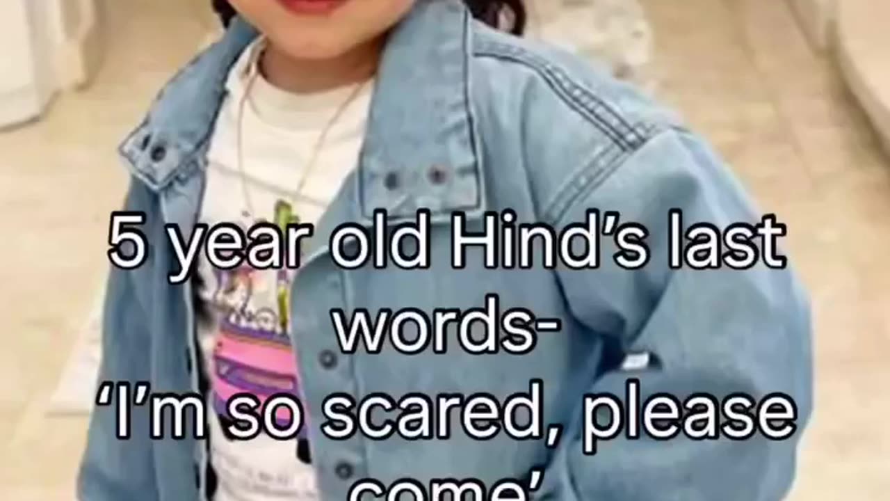 ISRAEL IDF MURDERED THIS LITTLE GIRL BEGGING FOR HELP