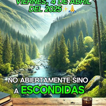 🙏✨Evangelio de hoy Viernes, 4 de Abril del 2025✨🙏