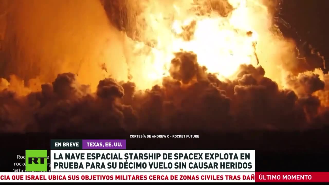 Explota un cohete de SpaceX durante el despegue
