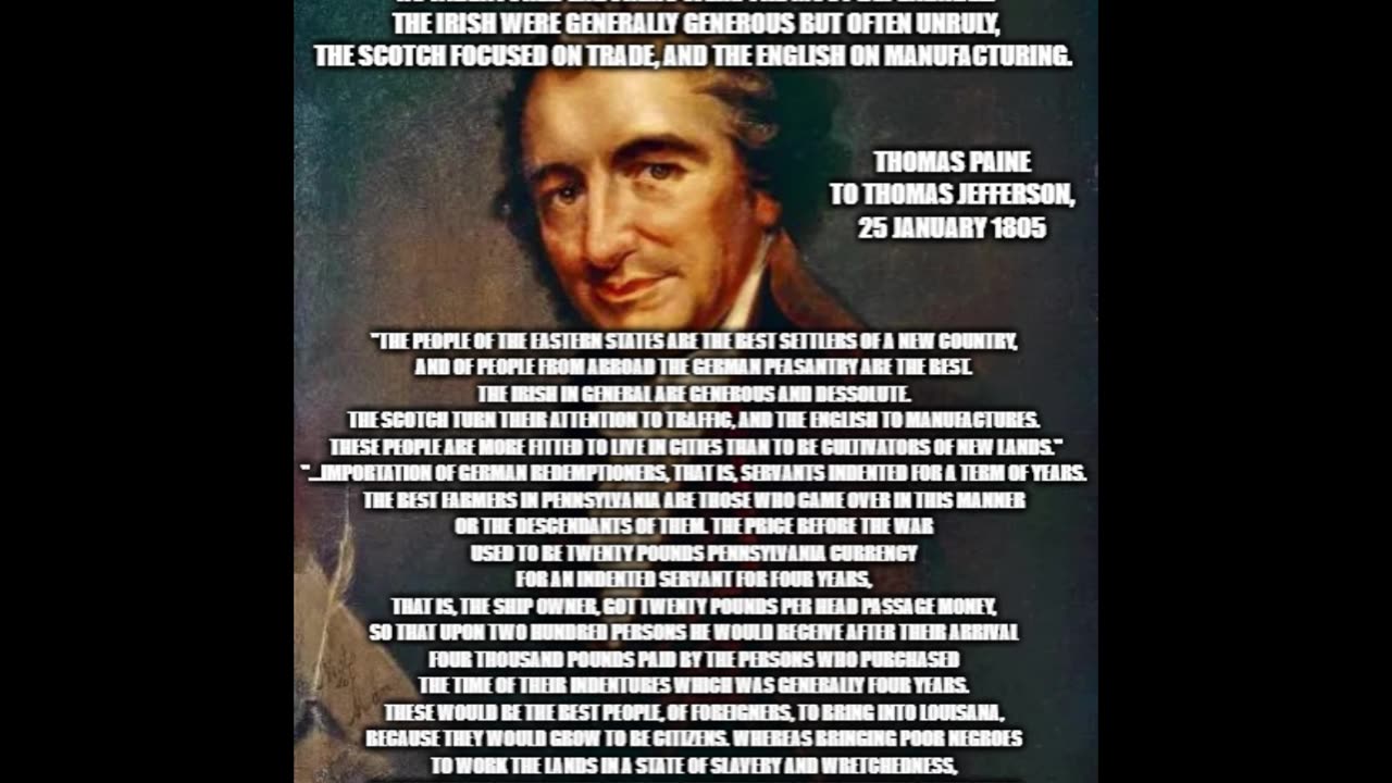 1805.1.25 Thomas Paine to Thomas Jefferson 25 January 1805