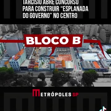 Nova sede do governo do Estado de São Paulo em 2028