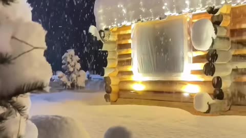 silent ,snowy night ❄️☃️🎄